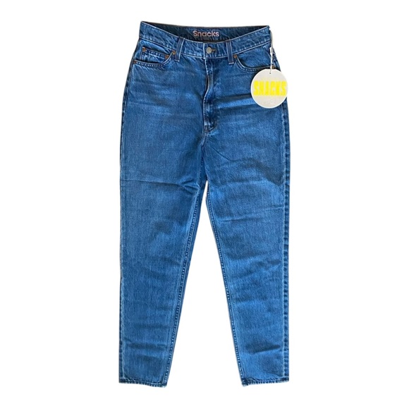 MOTHER Snacks! High Waisted Twizzy Skimp In Delicious Memories Sz 27 NEW - Picture 2 of 7